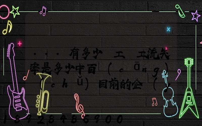 ...有多少員工員工流失率是多少中百倉(cāng)儲(chǔ)目前的企業(yè)概況怎樣