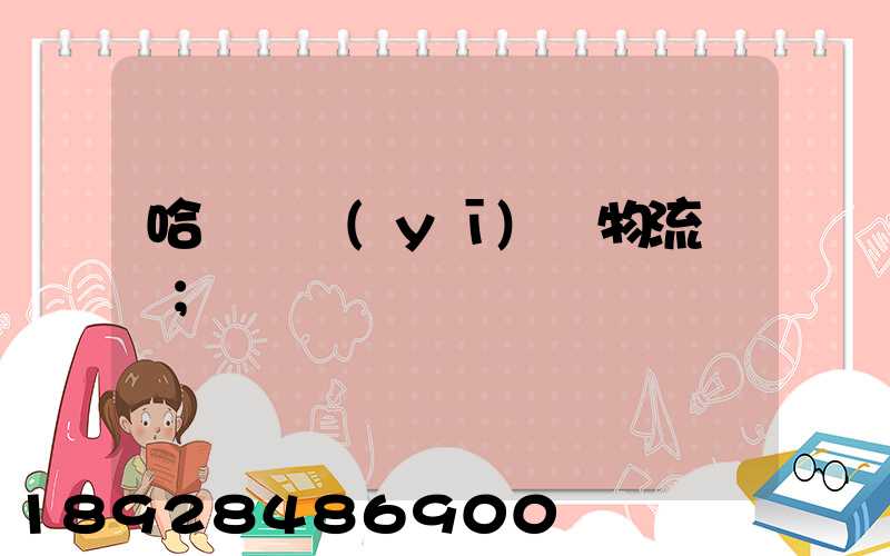 哈爾濱醫(yī)藥物流運輸