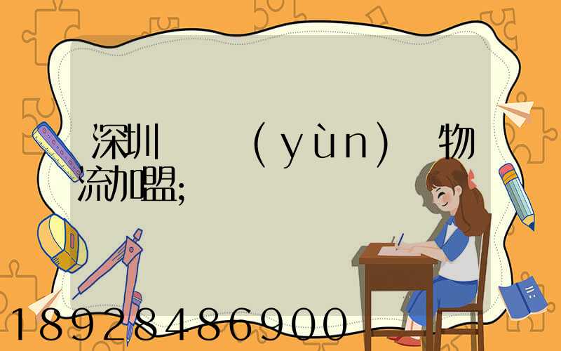 深圳國際運(yùn)輸物流加盟