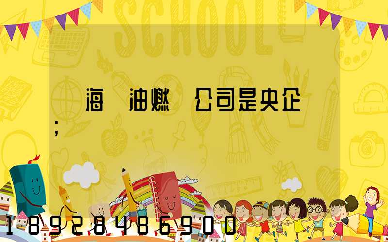 烏海華油燃氣公司是央企嗎
