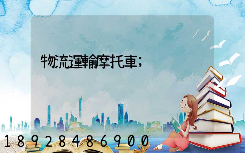 物流運輸摩托車